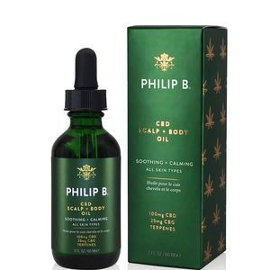 NEW Philip B CBD Scalp + Body Oil, Soothing + Calming All Skin Types
